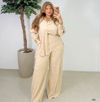 Conjunto Magenta Linho