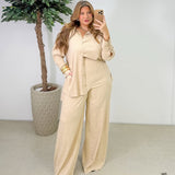 Conjunto Magenta Linho